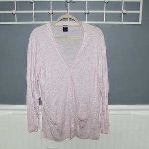 GAP Pink knit cardigan